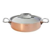DE BUYER -6441.28 -sautoir cuivre-inox a couv. ø 28cm