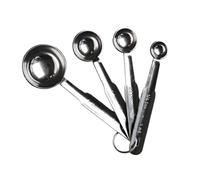 De Buyer - Set de 4 cuillères-mesures inox - 1 / 2,5 / 5 / 15 mL