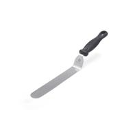 De Buyer - Spatule pâtissière coudée en acier inoxydable FKOfficium - 20 cm -, Noir