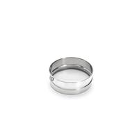 De Buyer - Tamis en inox aux mailles serrées (Ø 0.8mm) - Diamètre 16 cm -, Argent