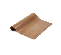 De Buyer - Tissu de cuisson rectangulaire antiadhésif réutilisable - 60 x 40 cm, épaisseur 0,13 mm -, Marron