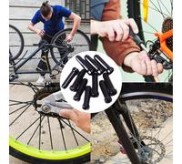 de câble de vélo - d'extrémité Couvercle de câble de frein | Embout de levier de vitesse à sertir en d'aluminium | Cache-fils pour vélo de montagne de route | Pièces