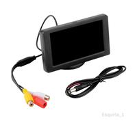 De Caméra De Recul De Moniteur De Rétroviseur De Voiture 4.3