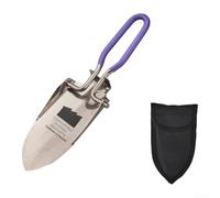 de Camping Pliable Acier Légère 14.5cm de Camping Pliable Acier | Construction acier + PVC, ergonomique anti-fatigue, incluse sacoche de rangement(Purple)