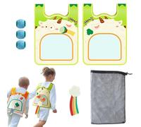 de capture de balle absorbant les chocs éducatif | Jeux d'entraînement pour lancer collant et doux pour l'arrière-cour, pelouse, bord de piscine, camping, voyage, famille