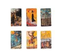de Cartes de Tarot De Soirée Spirituel Vintage Sombre Et Collectionnable