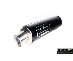 DE-CAT ECHAPPEMENT MOITIÈ COMPLÉTE HOMOLOGUÉE MSR MOTO KTM SUPER ADVENTURE ADV LC8 - S - R - T 1290 2015 2016 CLASSIC ROND ACIER INOXYDABLE BLACK GLOSSY FIN DE SÉRIE