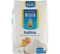 De Cecco 6 farines de blé de type 0 cm, 1 kg