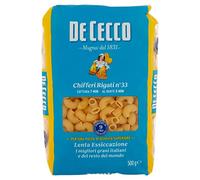 DE CECCO Chifferi Rigati N°33 Pâtes Longues 500 g