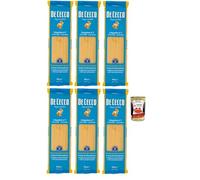 Italian Gourmet De Cecco Huile d’Olive Extra Vierge 100% Italienne 6×1 L (6 Litres) - Pressée à Froid, Saveur Intense Équilibrée, Pour Assaisonnement & Cuisson + Italian Gourmet Polpa