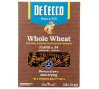 De Cecco Pasta Fusilli Pâtes de blé entier, 375,6 g