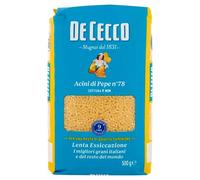 De Cecco Pâtes 100% italiennes Acini di Pepe n° 78 pâtes courtes 500g