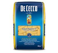 De Cecco Pâtes Sedani Rigati 500 g - Lot de 6