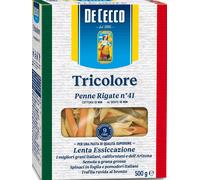 DE CECCO Penne Rigate TRICOLORE 500 g