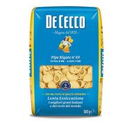 De Cecco Pipe Rigate n°49 Lot de 5 pâtes de semoule de blé dur 500 g