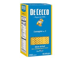De Cecco Semoule Pâtes Lasagne N°1 0,5 kg