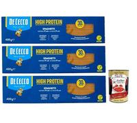 Wasa Original Lot de 3 crackers avec 100 % farine de seigle, tranches croustillantes avec farine de seigle entier, riches en fibres, 275 g + boîte italienne Gourmet Polpa di Pomodoro 400 g