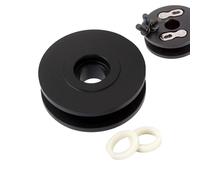 De Chaîne De Vélo | Guide De Chaîne De Vélo | Protecteur De Cadre Compatible De 12 Mm, Cadres À Axe Traversant Uniquement, Montage Via L'essieu Pour Le Service Sur Route De Gravier De Montagne