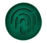 de chargeur lent - bol pour animaux de compagnie en silicone pour chats et chiens | Porte de nourriture ronde non glissée pour repas humides à sec, formation de digestion saine pour chiots,