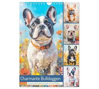 De charmants bouledogues. La joie de vivre française à quatre pattes, Version française (Calendrier mural 2026 DIN A4 portrait), Calendrier CALVENDO mensuel