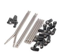 de châssis RC Rock Crawler à échelle 1/10 avec Cadre de Buggy en Fibre de Carbone et Liaisons en Titane compatibles avec Les constructions de Super Classe d'essieu Portail(Titanium Link Kit)