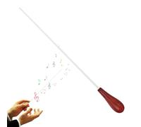 de Chef d'Orchestre avec Manche en Bois | Bâton Chef d'Orchestre en Palissandre Artisanal,Prise Ergonomique Sécurisée et Design Léger pour Cours et Spectacles de Tambour