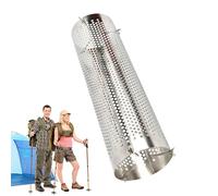 de cheminée pour à Bois - Kit de tuyaux extérieurs en Acier Inoxydable, Pare-étincelles | de de Tente de Camping avec vis, Accessoires de de Camping, évacuation sûre de l