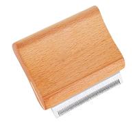 de cheveux pour - de remontage des cheveux pour chien | de chat en manteau avec la peau avec poignée en bois, élimination en dessous, larges brosses de soins pour po