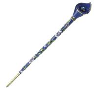 de cheveux vintage chinois antique épingles à cheveux de cheveux mentale jade (bleu)