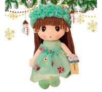 de chiffon en peluche, jouets figurines de de chiffon en peluche | Fille princesse mignonne figurine endormie jouets | Jouet en peluche avec chapeau, habillée de princesse