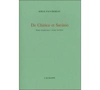 De Chirico et Savinio - Serge Fauchereau - L'echoppe Eds De - broché - Biographie