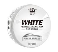 de cire de voiture blanche - Élimination des rayures automobiles pâte de cire solide | Cire de véhicule blanc durable pour SUV Car RV