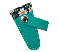 de Ciseaux en Cuir PU - Sac à Ciseaux de coutur, Organisateur Artisanal | 4,7x1.2 Pouces Broderie Outils de Protection, Titulaire de Fournitures de Courtepointe, Couvercle Vintage, Accessoires f