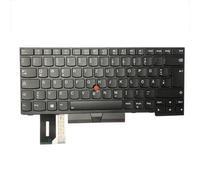 DE Clavier Remplacement pour Lenovo Thinkpad E480 E485 T480s L480 L490 L380