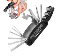 de clés à douilles Outil pliable multifonction 16 en 1 | Coffret D'Outils À Douilles Avec Embout Pour automobile, moto, vélo, à la maison, au garage et atelier de réparation