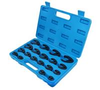 de clés à pied de coq métrique, portable, adaptateur en acier | Kit de 19 cliquets pour enlever les écrous de voiture, camion, camping-car, pickup, tuyau hydraulique climatiseur