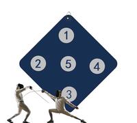 de clôture murale - Planche d'entraînement en intérieur, équipement d'exercice de précision compact, cinq outils de jeu de précision | d'entraînement d' à domicile pour
