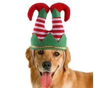 de Clown Amusant pour Animal de Compagnie - Couvre-Chef de fête élastique réglable pour Chat et Chien, Accessoire de Costume de Noël, fantaisiste et Confortable | Déguisement Parfait pour Anim