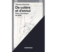 De colère et d'ennui - Paris, chronique de 1832: Paris, chronique de 1832