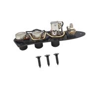 de commande de basse parallèle série avec fils connectés précâblés, connexion de sortie, configuration à trois boutons pour les réparations de service