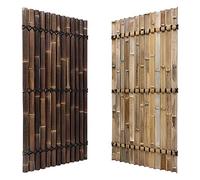 DE-COmmerce Brise-Vue Clôture Gartensichtschutz Zaunelement xxl Slim nigra (Bxh) 90 CM X 180 CM