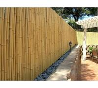 DE-COmmerce Clôture Brise-Vue en Bambou de Haute qualité ATY Nature, fermée en Haut, clôture Enroulable, Pare-Vue pour Jardin, terrasse, Balcon (H x L) 100 cm x 180 cm