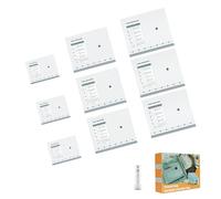 de compression sous vide pour pompes électriques, 9 piece set | Améliore la capacité des valises pour organiser le rangement des vêtements et de la literie pendant le,