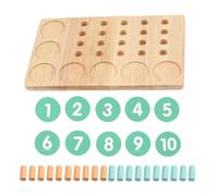 de Comptage pour les Nombres - Aides Pédagogiques Pour Enseignants En Mathématiques,Jetons De Comptage Mathématique - Pour de 5 à 8 Ans Tout-Petits