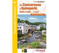 De Concarneau à Quimperlé, terre et mer à pied: réf. P297
