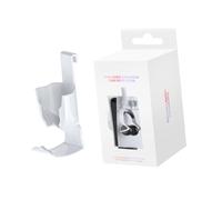 De console de contrôle de l ' encombrement de bureau, crochet de casque 2 en 1 et de télécommande multimédia en ABS blanc compact pour rangement d ' affichage quotidien P5 / et console