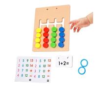 De Correspondance Alphabet 2 en 1 Jouet en Bois éducatif et interactif de