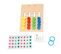De Correspondance Alphabet 2 en 1 Jouet en Bois éducatif et interactif de