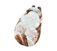 de Couchage Adulte en Forme d ' Animal pour Utilisation sur canapé et Temps de Lecture, 175 x 80 cm, de Couchage Doux Quotidien pour Adulte, enveloppe de Repos en Peluche, Salon, Chaise Pause