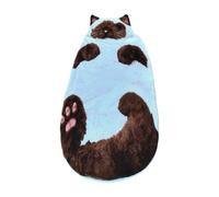 de Couchage en Polyester pour Adultes, 175 x 80 cm, Enveloppement de Maison pour Les Pauses dans la Chambre, la Lecture et Le canapé, de Repos pour Adultes, de Salon en Peluche, Chaise de